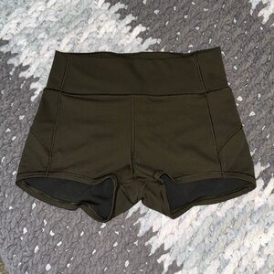 Super cute dark green lulu spandex!